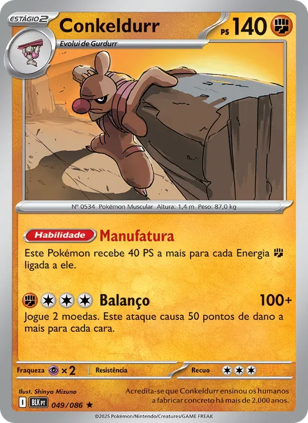 Conkeldurr 049/86 Raio Preto