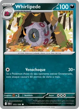 Whirlipede 055 Raio Preto