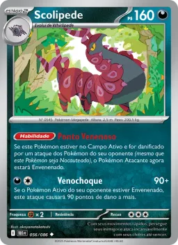 Scolipede 056 Raio Preto