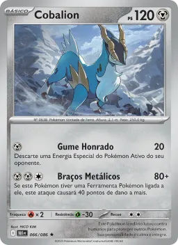 Cobalion 066 Raio Preto