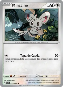 Minccino 075 Raio Preto