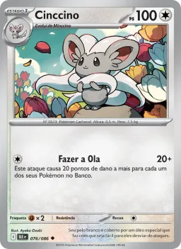 Cinccino 076 Raio Preto