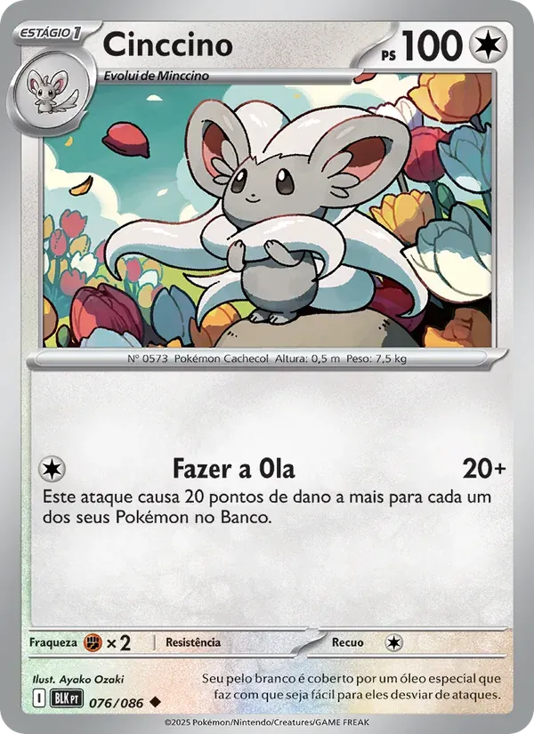 Cinccino 076/86 Raio Preto