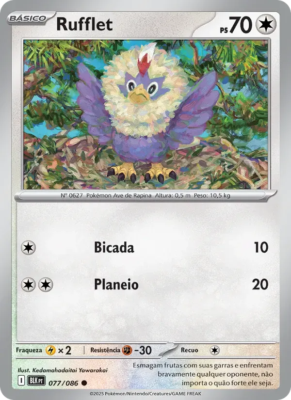 Rufflet 077/86 Raio Preto