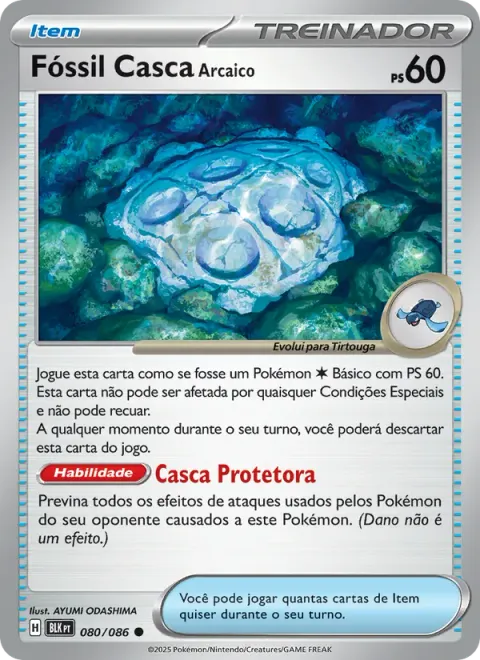 Fóssil Casca Arcaico 080/86