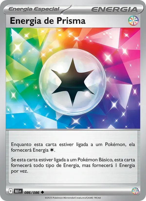 Energia de Prisma 086/86 Raio Preto