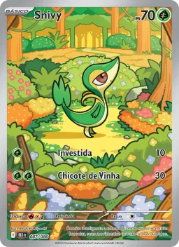 Snivy 087 Raio Preto