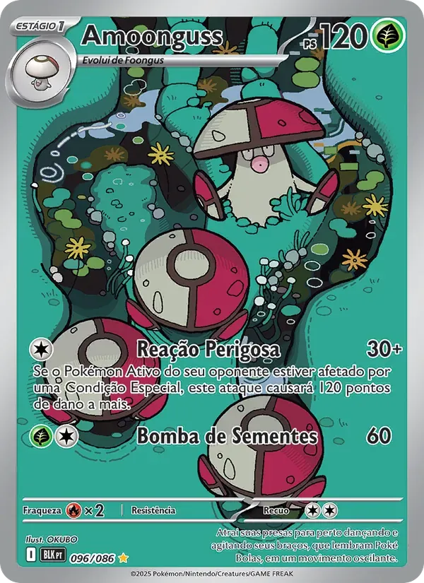Amoonguss 096/86 Raio Preto