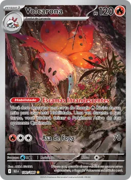 Volcarona 100 Raio Preto