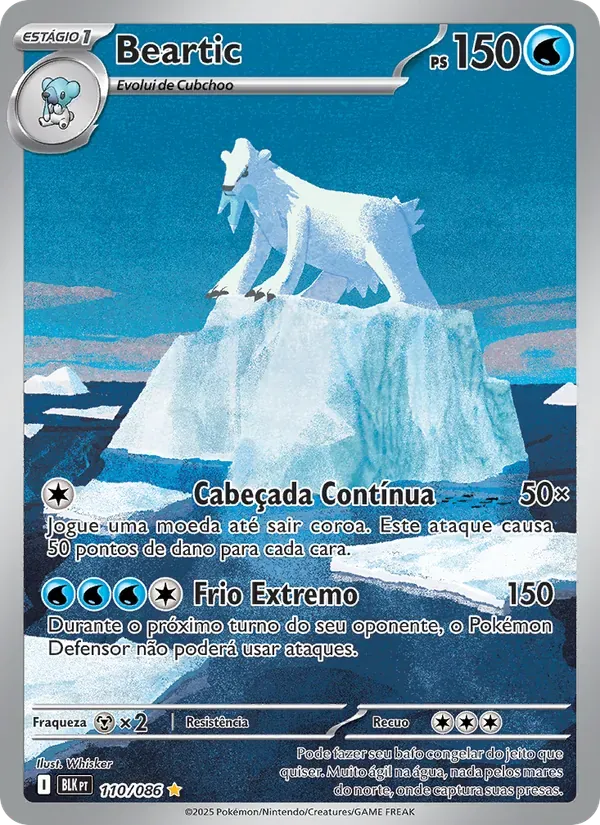 Beartic 110/86 Raio Preto