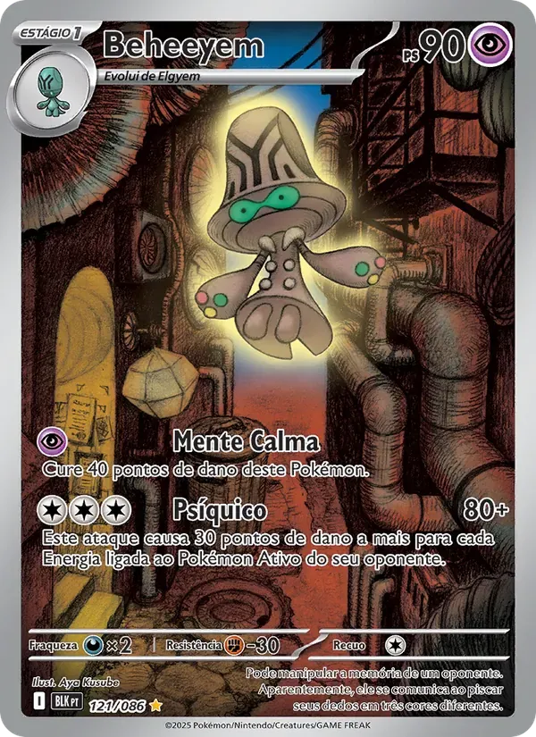 Beheeyem 121/86 Raio Preto