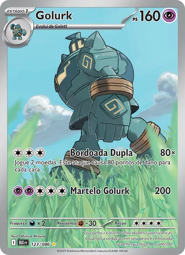 Golurk 123/86 Raio Preto