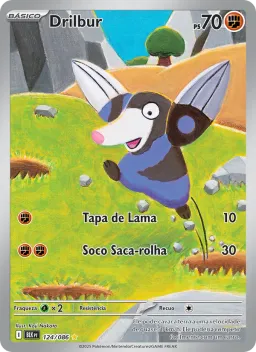 Drilbur 124 Raio Preto