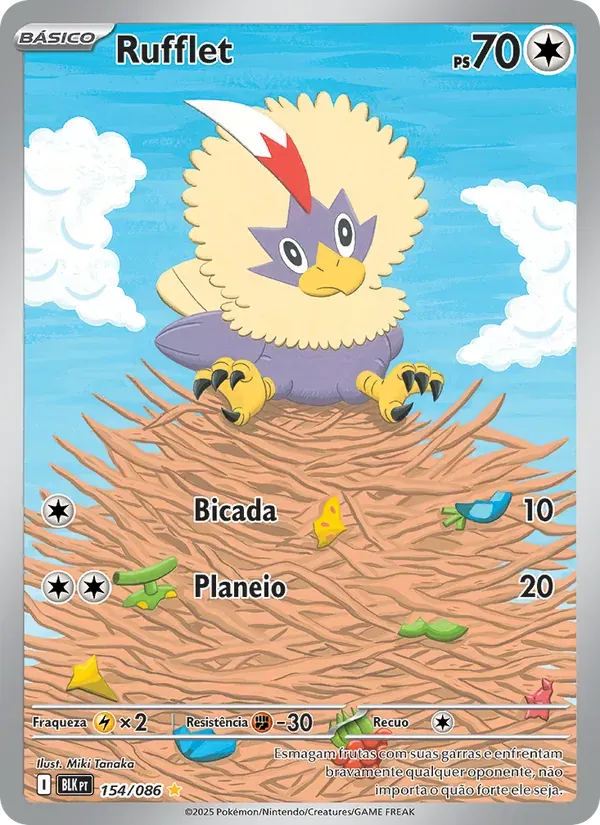 Rufflet 154/86 Raio Preto