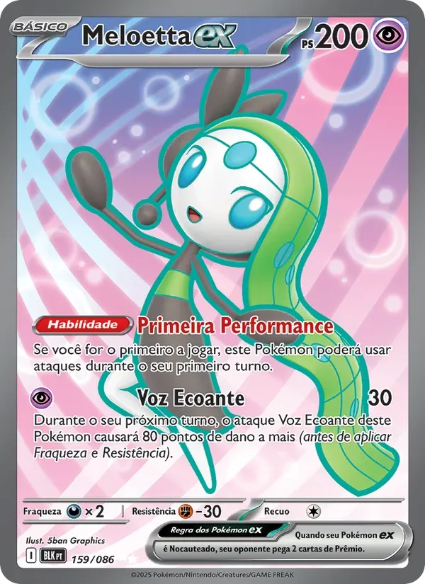 Meloetta ex 159/86 Raio Preto
