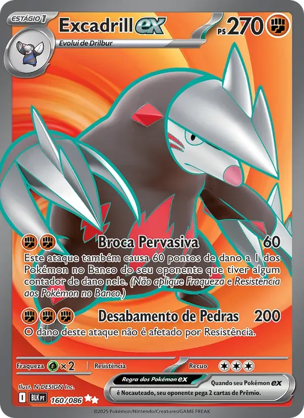 Excadrill ex 160/86 Raio Preto