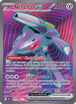 Genesect ex 161 Raio Preto