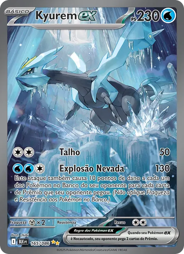 Kyurem ex 165/86 Raio Preto