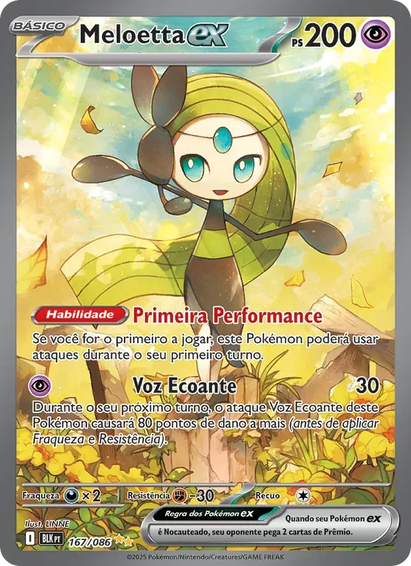 Meloetta ex 167/86 Raio Preto