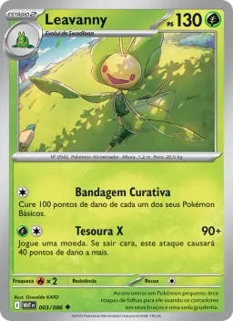 Leavanny 003 Fogo Branco