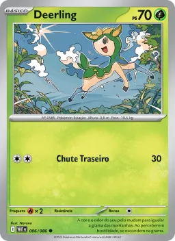 Deerling 006 Fogo Branco