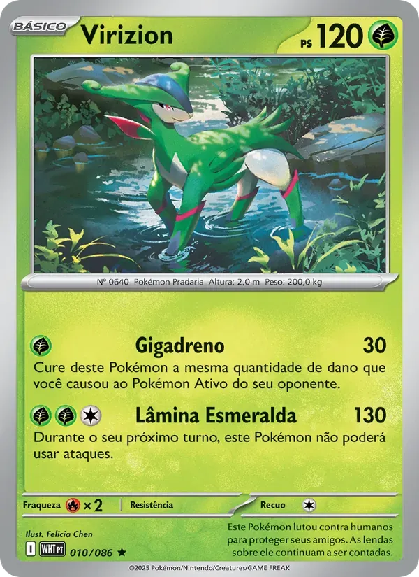 Virizion 010/86 Fogo Branco