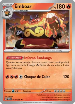 Emboar 013 Fogo Branco