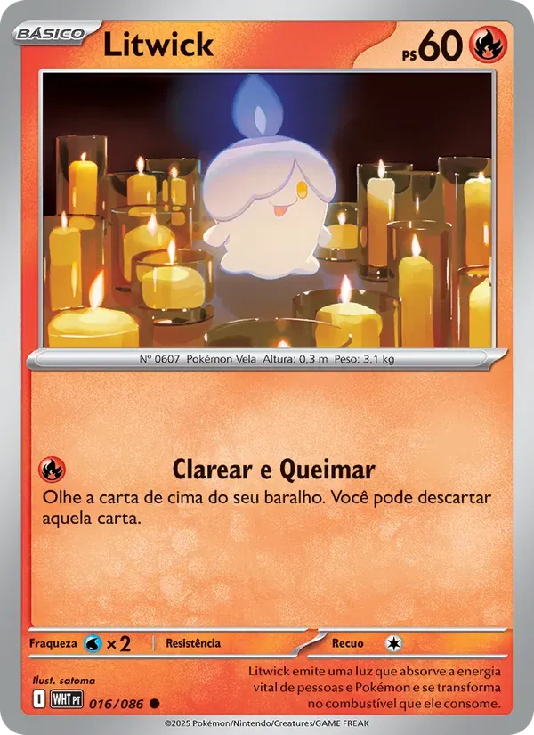Litwick 016/86 Fogo Branco