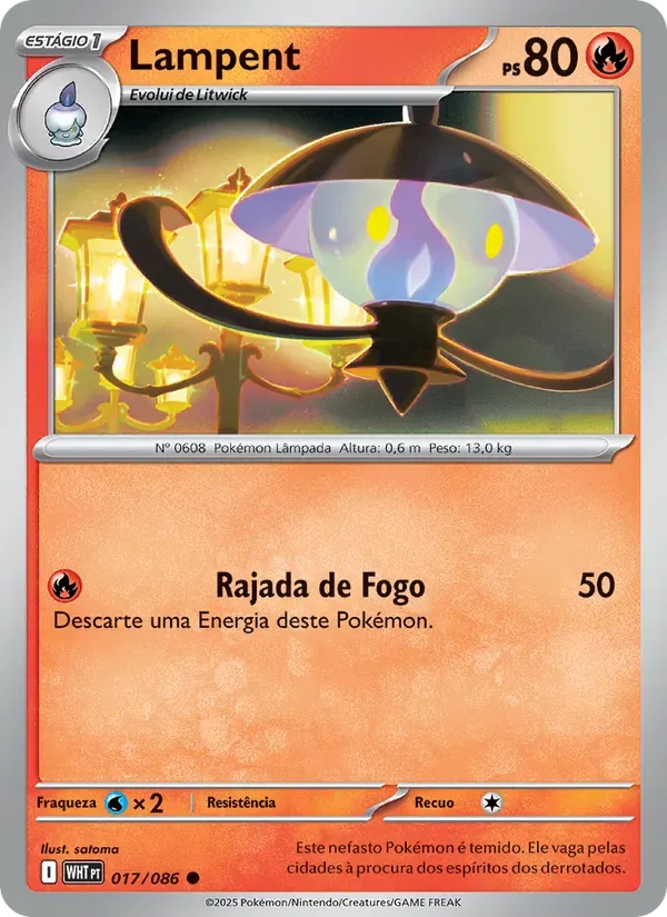 Lampent 017/86 Fogo Branco