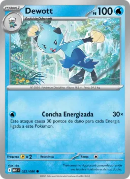 Dewott 022 Fogo Branco