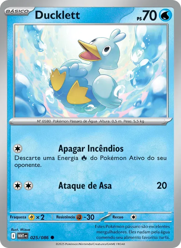 Ducklett 025/86 Fogo Branco