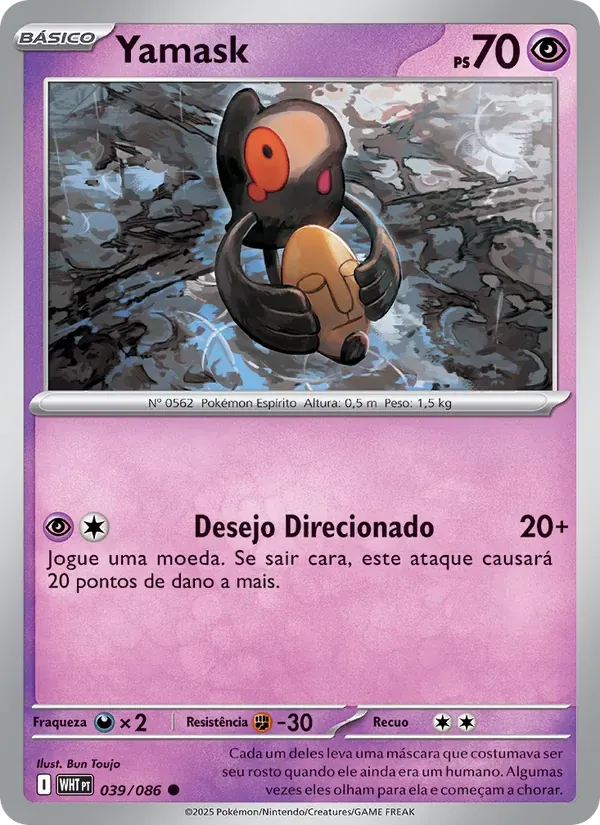 Yamask 039/86 Fogo Branco