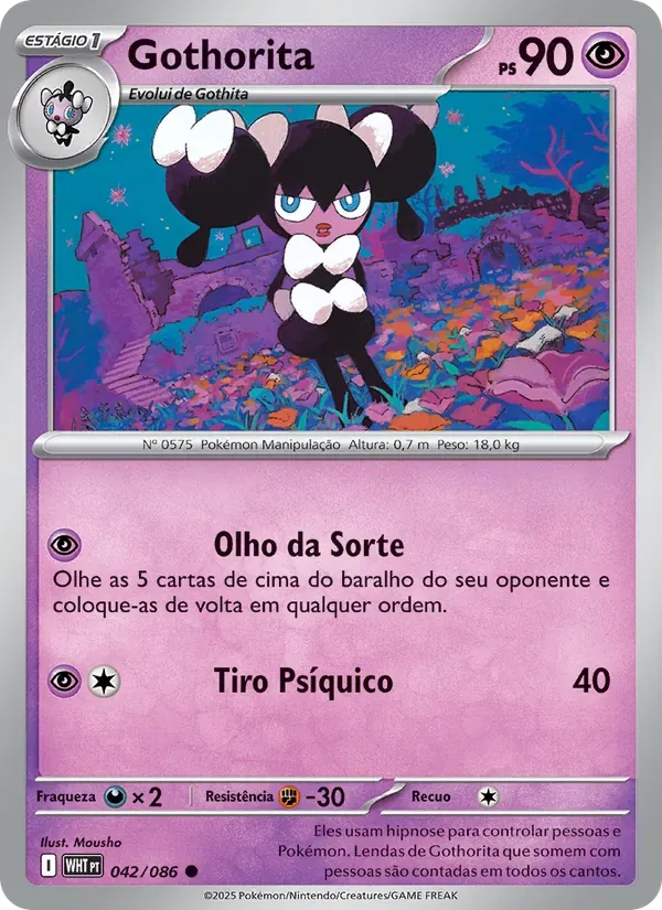 Gothorita 042/86 Fogo Branco