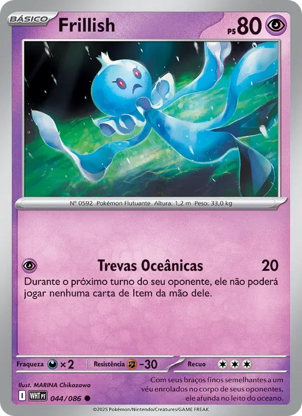 Frillish 044/86 Fogo Branco