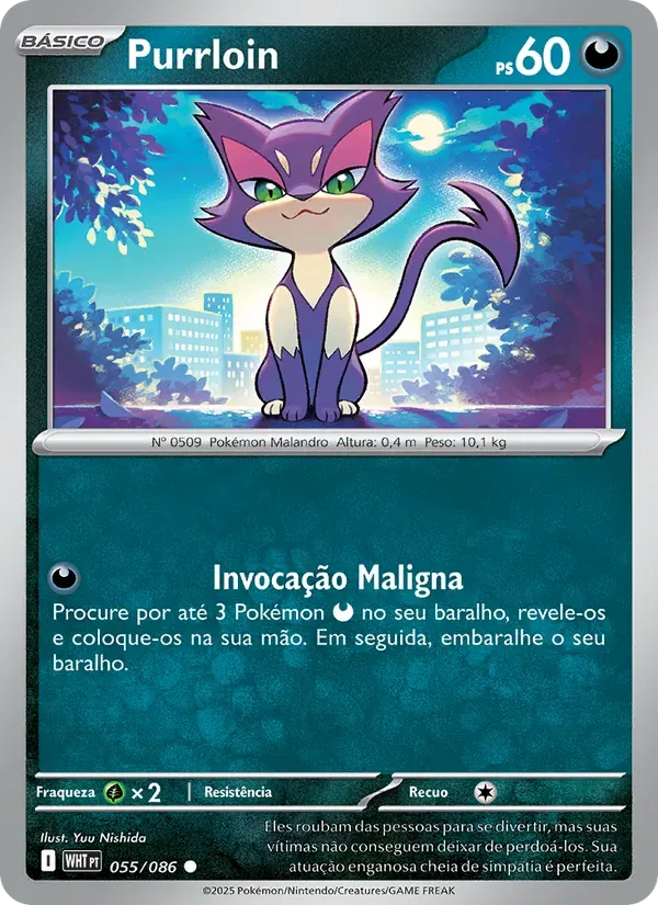 Purrloin 055/86 Fogo Branco