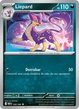 Liepard 056 Fogo Branco