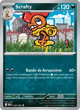 Scrafty 058 Fogo Branco