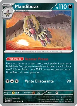 Mandibuzz 064 Fogo Branco