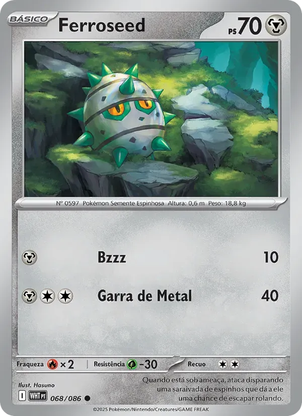 Ferroseed 068/86 Fogo Branco