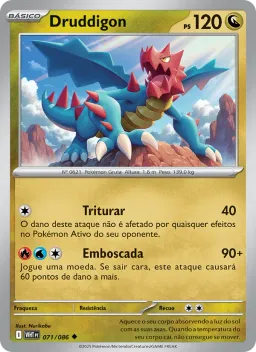 Druddigon 071 Fogo Branco