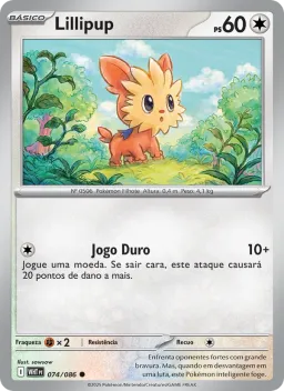 Lillipup 074 Fogo Branco