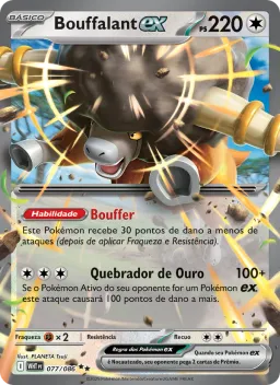 Bouffalant ex 077 Fogo Branco