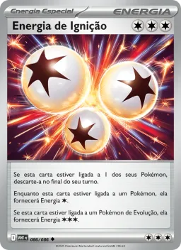 Energia de Ignição 086 Fogo Branco