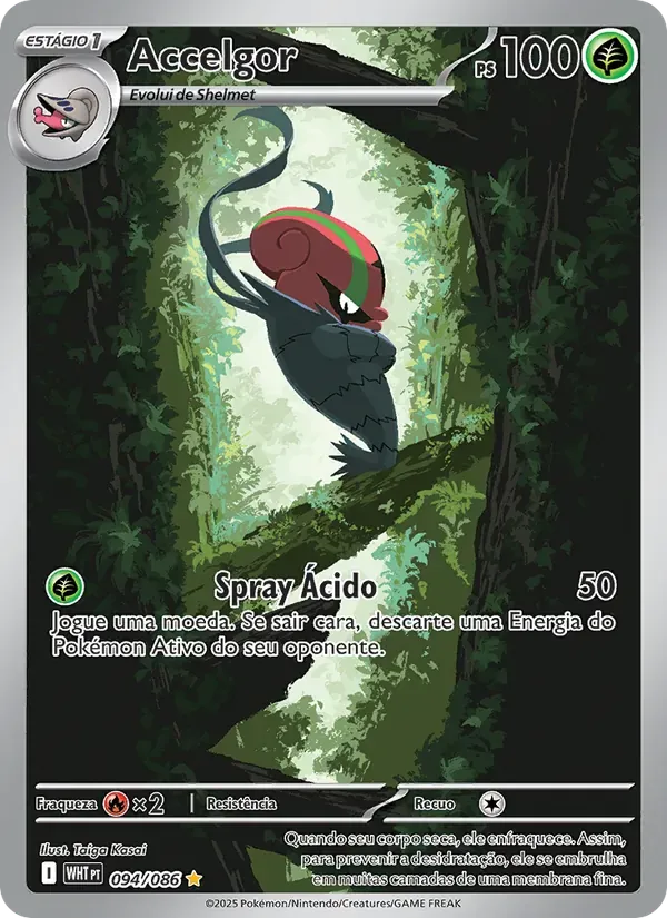 Accelgor 094/86 Fogo Branco