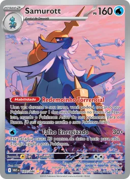 Samurott 107 Fogo Branco