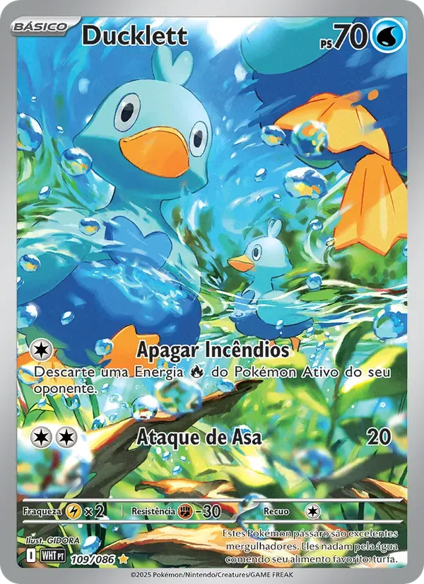 Ducklett 109/86 Fogo Branco
