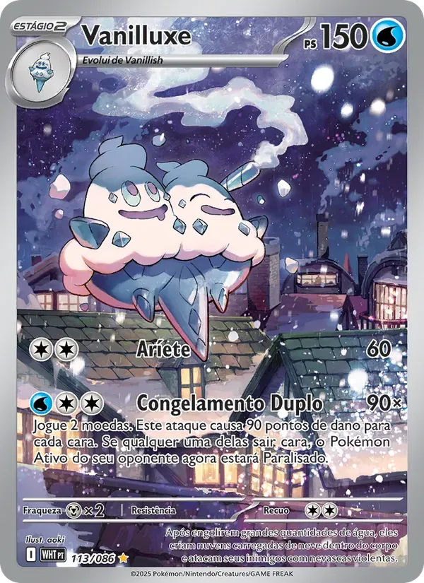 Vanilluxe 113/86 Fogo Branco
