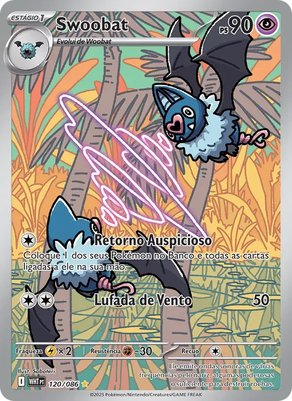 Swoobat 120/86 Fogo Branco