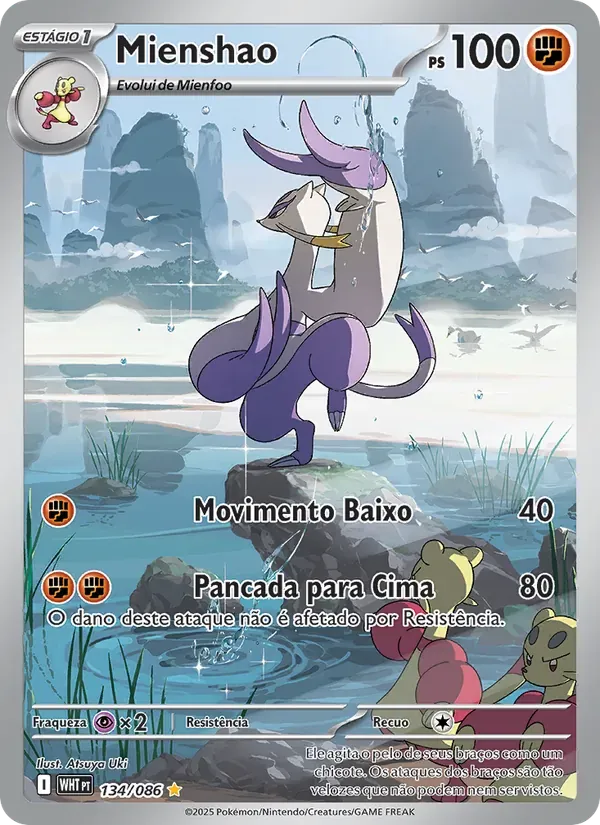 Mienshao 134/86 Fogo Branco