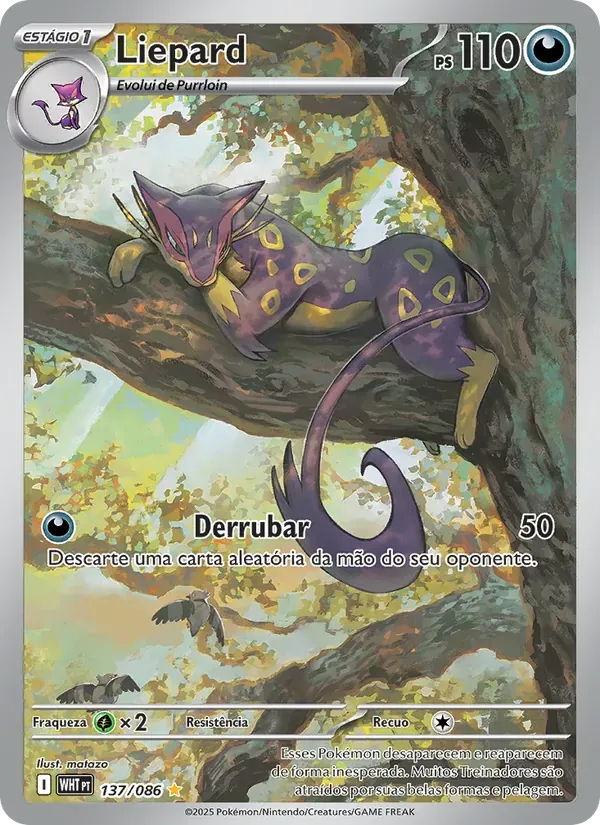 Liepard 137/86 Fogo Branco